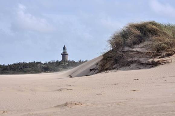 Klitterne ved Lodbjerg Fyr vidner om sandflugten i området